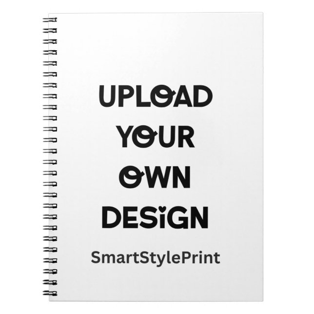 Create Your Own | Custom Professional Design Notebook (Front)