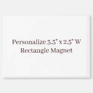 Create Your Own Custom Promotional Brand  Magnet