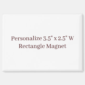Create Your Own Custom Promotional Brand Magnet