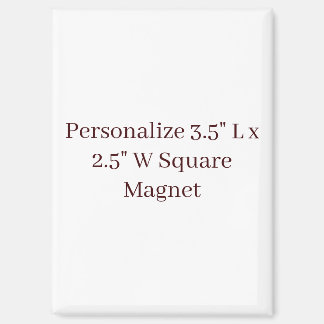 Create Your Own Custom Promotional Brand Magnet