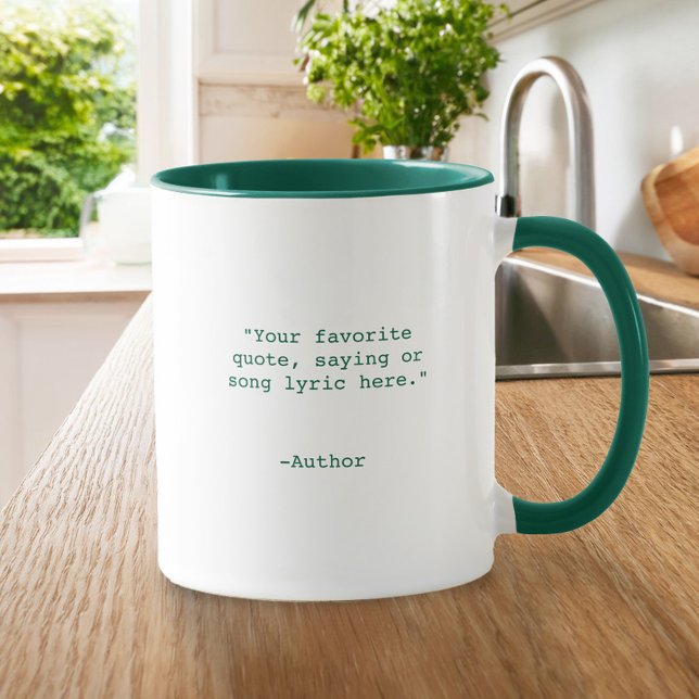Create Your Own Custom Quote Mug (Creator Uploaded)