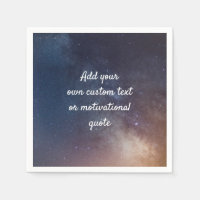 Create Your Own Custom Quote - Night Sky
