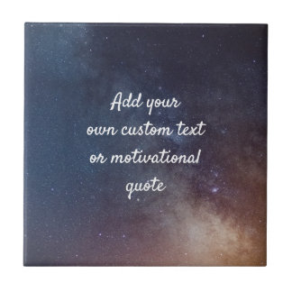 Create Your Own Custom Quote - Night Sky Tile