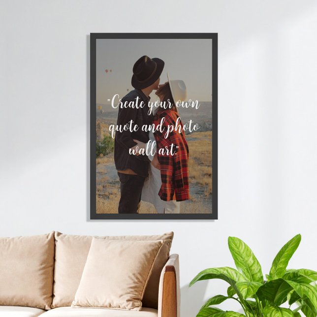 Create Your Own Custom Quote on Picture Poster (Creator Uploaded)