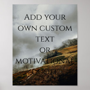 Create Your Own Custom Quote Poster
