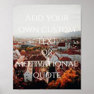 Create Your Own Custom Quote Poster