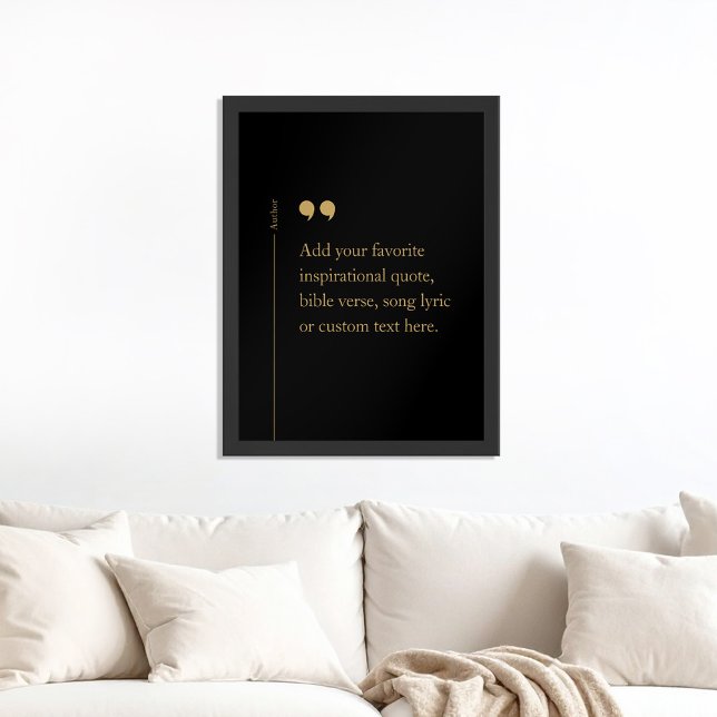 Create Your Own Custom Quote Poster (Creator Uploaded)