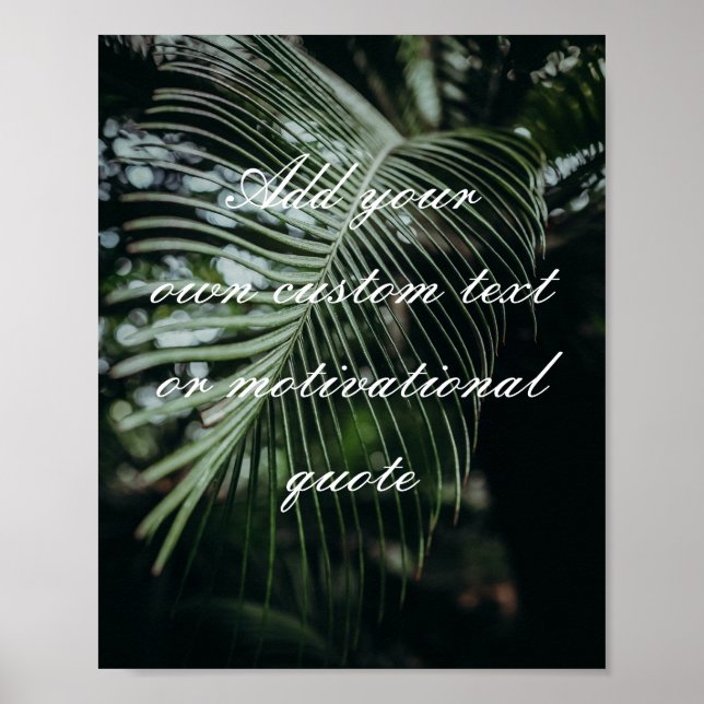 Create Your Own Custom Quote Poster (Front)
