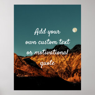 Create Your Own Custom Quote Poster - Grand Canyon
