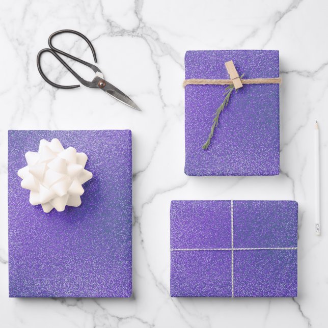 Create Your Own Custom Retro Static Texture Wrapping Paper Sheet (Front)