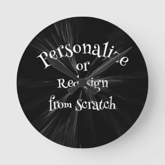 Create Your Own Custom Round Clock
