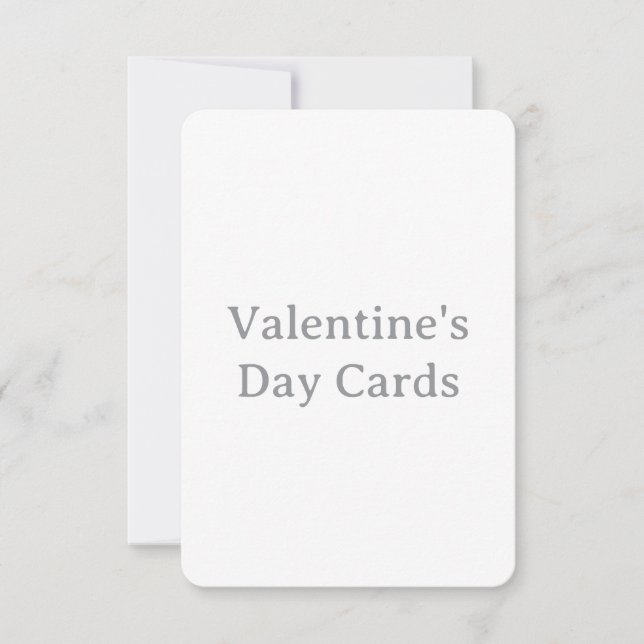 Create Your Own Custom Rounded Valentine's Day (Front)