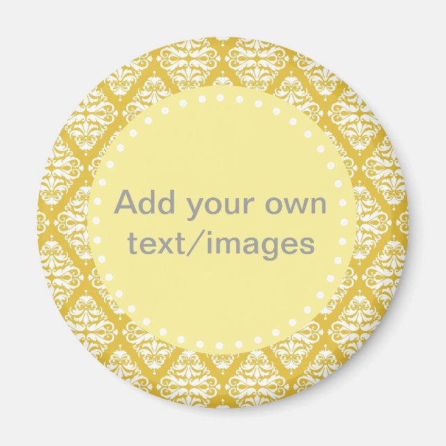 Create your own Custom save the Date Magenets Magnet (Front)
