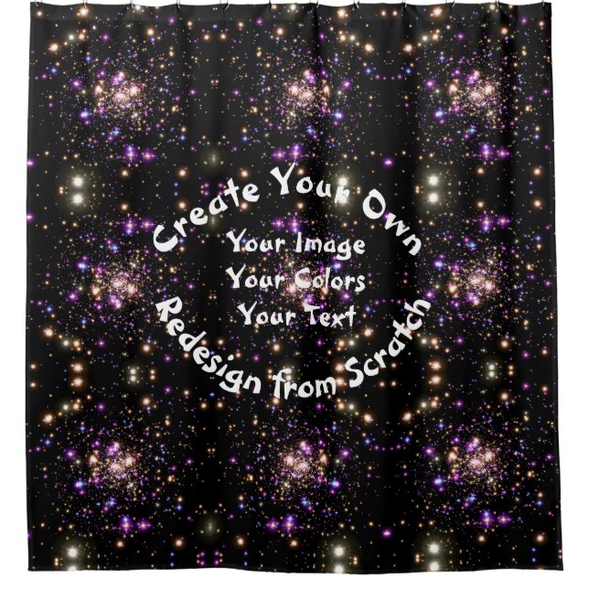 Create Your Own Custom Shower Curtain (Front)
