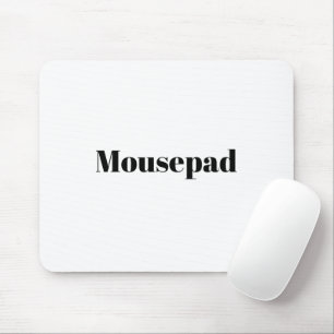 Create Your Own Custom Simple Design Mousepad