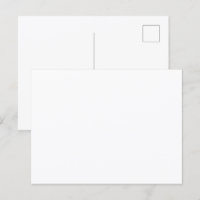 Create Your Own Custom Simple Design Postcard