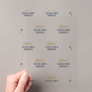 Create Your Own Custom Single Image Acrylic Invitations