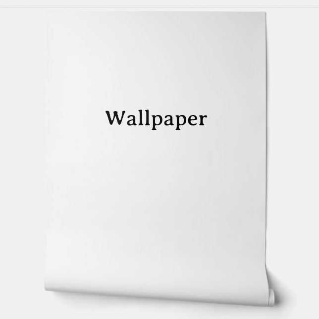 Create Your Own Custom Smooth vinyl 2' x 8' Wallpaper (Unrolling)