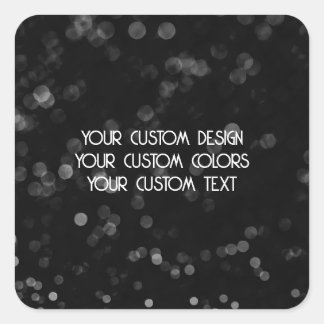 Create Your Own Custom Square Sticker