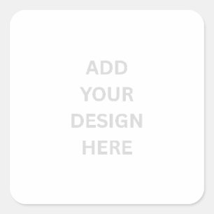 Create Your Own Custom Square Stickers
