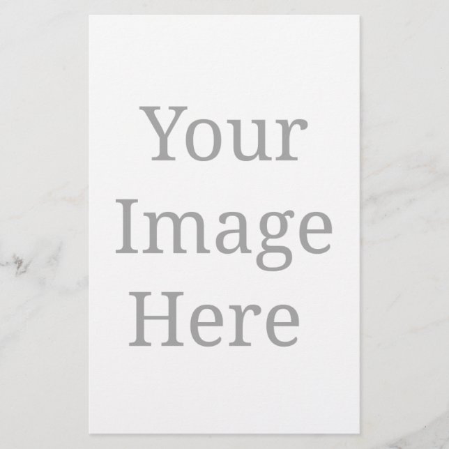 Create your own custom  stationery (Front)