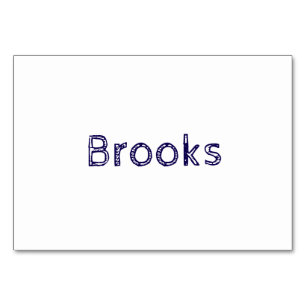 Create Your Own Custom Table Card