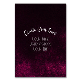 Create Your Own Custom Table Number