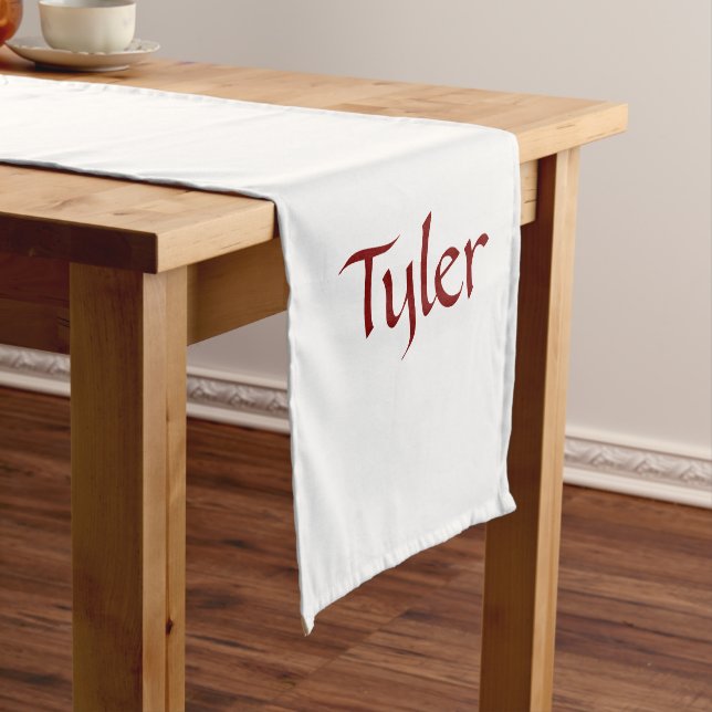 Create Your Own Custom Table Runner (In Situ)