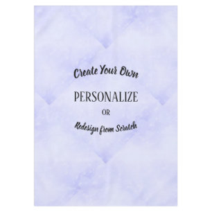 Create Your Own Custom Tablecloth