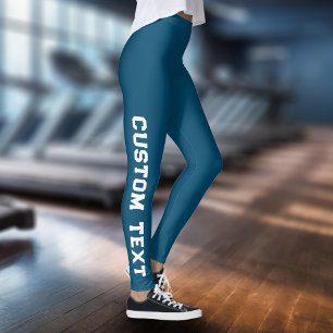 Create Your Own Custom Text Leggings
