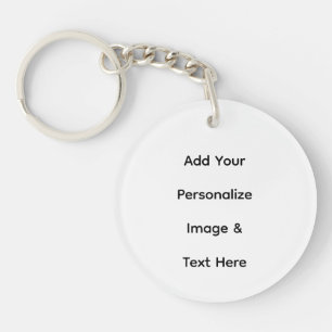 create your own custom text personalise key ring