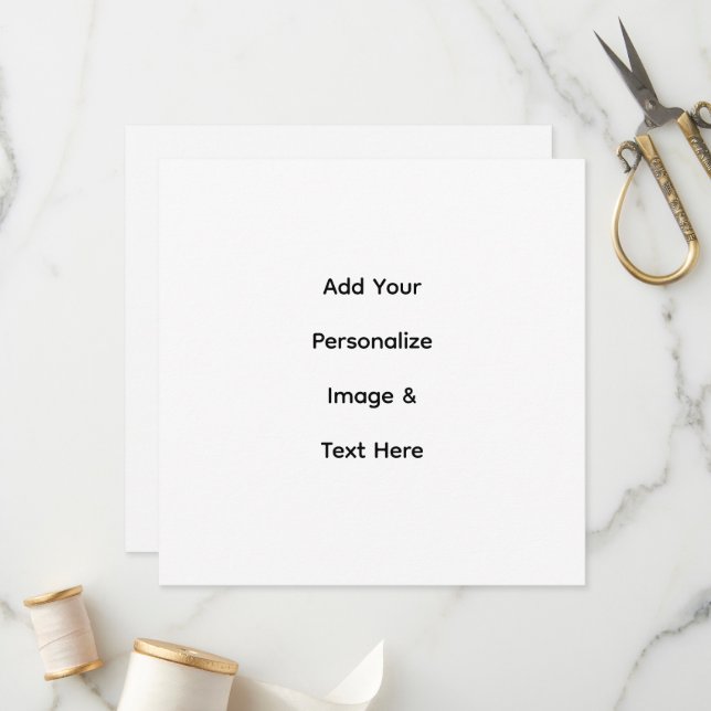 create your own custom text personalise programme (Front/Back In Situ)