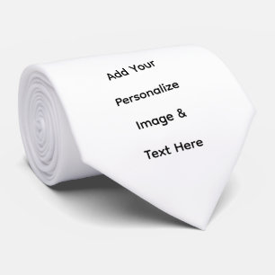create your own custom text personalise tie