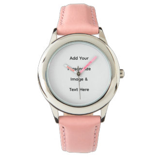 create your own custom text personalise watch