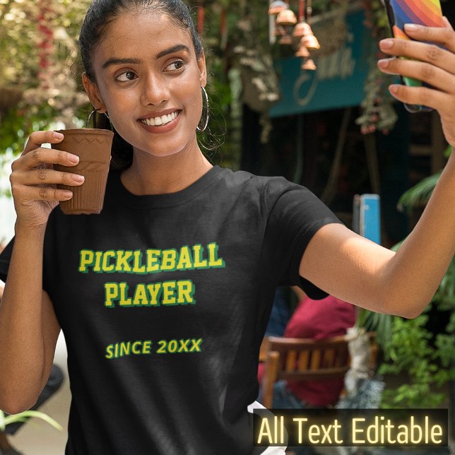 Create Your Own Custom Text Retro College Font Fun T-Shirt (Creator Uploaded)