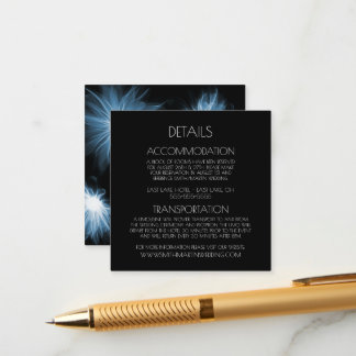 Create Your Own Custom Text X-Ray Wildflowers Enclosure Card