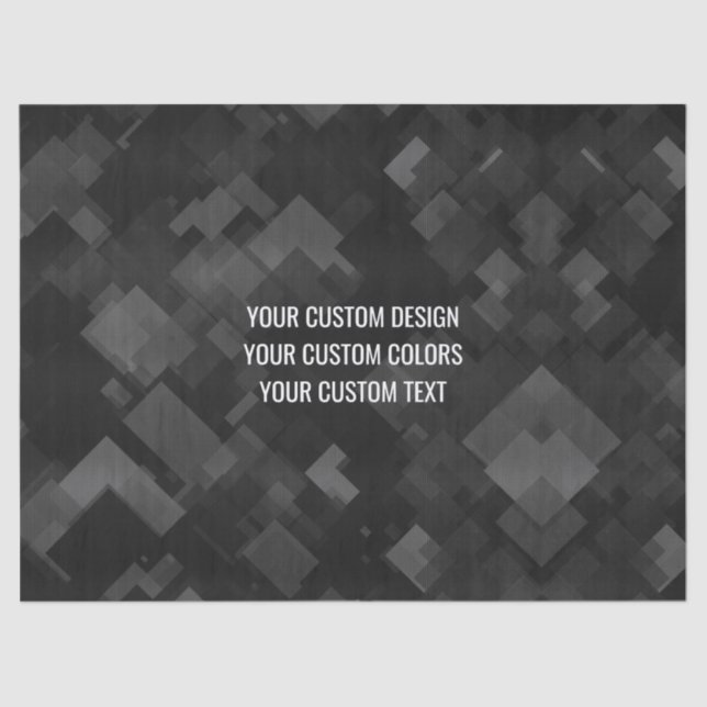 Create Your Own Custom Tissue Paper (Front)