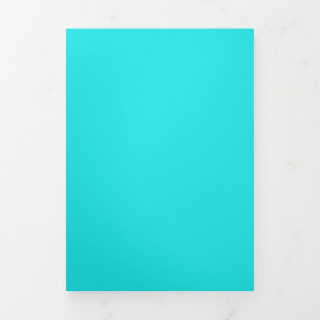 Create Your Own custom  Tri-Fold Announcement (Cover)