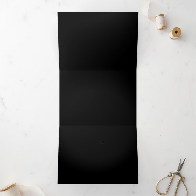 Create Your Own Custom Tri-Fold Invitation (Inside)