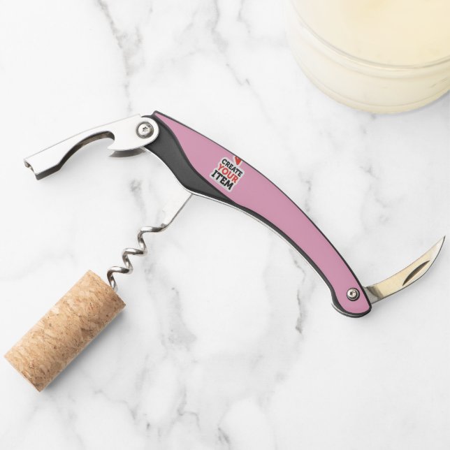 CREATE-YOUR-OWN Custom upload design Bachelorette Corkscrew (Front)
