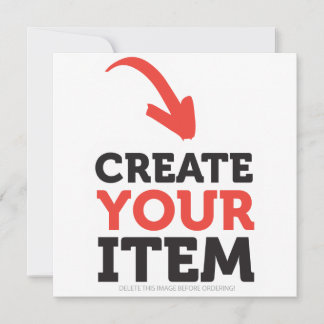 CREATE-YOUR-OWN Custom upload design Christmas Card