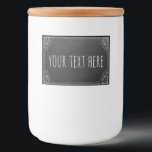 Create your own Custom Vintage Chalkboard Template Food Label<br><div class="desc">Create your own Custom Vintage Chalkboard Template design.</div>