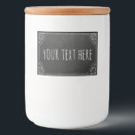 Create your own Custom Vintage Chalkboard Template Food Label<br><div class="desc">Create your own Custom Vintage Chalkboard Template design.</div>