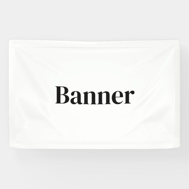 Create Your Own Custom Vinyl 2.5' x 4' Banner (Horizontal)