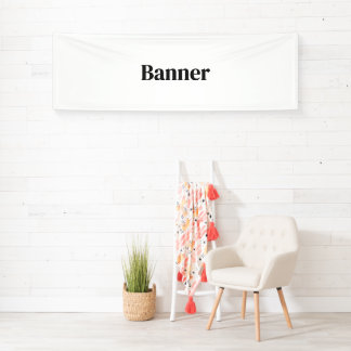 Create Your Own Custom Vinyl 2.5' x 8' Banner