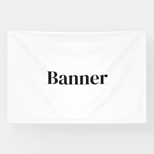 Create Your Own Custom Vinyl 4' x 6' Banner (Horizontal)