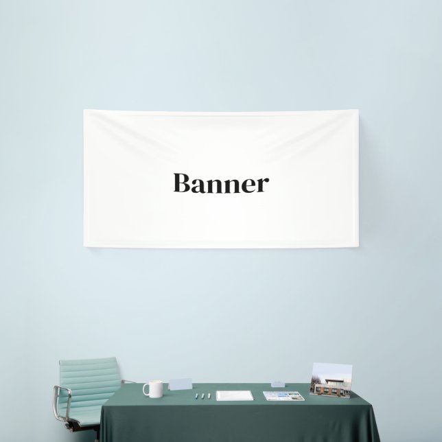 Create Your Own Custom Vinyl 4' x 8' Banner (Tradeshow)