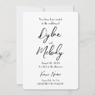 Create Your Own Custom Wedding Invitation