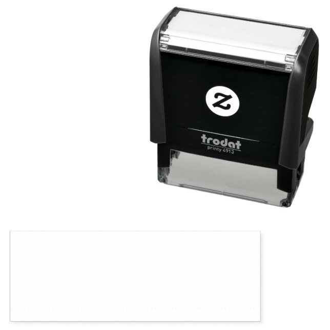 Create your own custom white  self-inking stamp (In Situ)