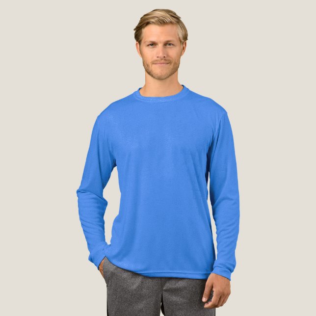 Create your own custom white  Tri-Blend shirt (Full Front)